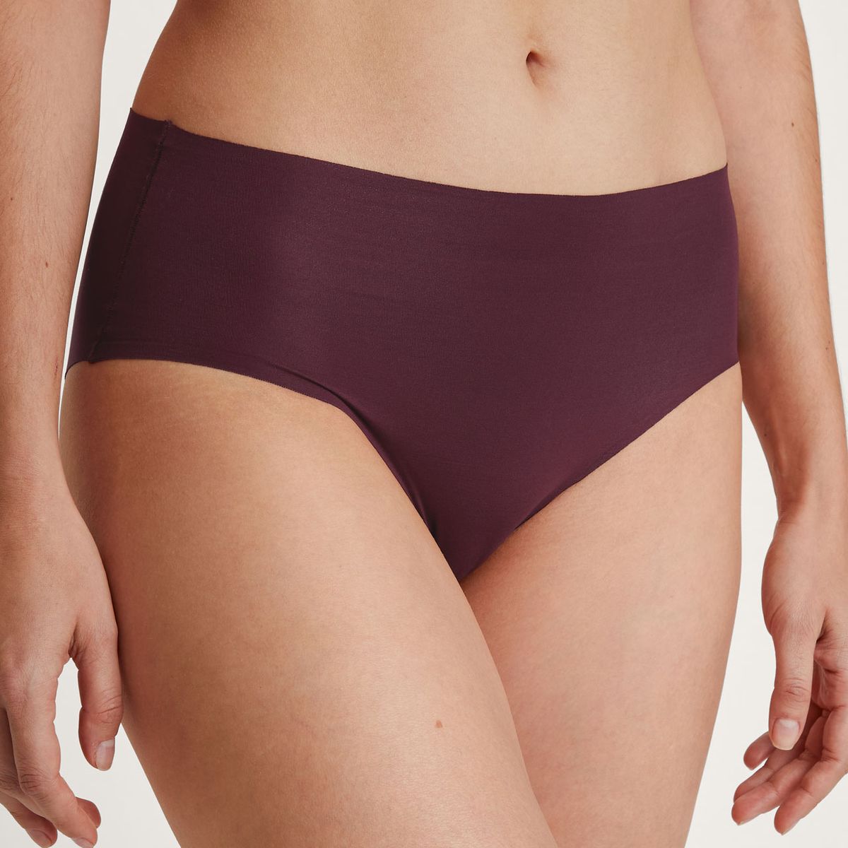 Calida Natural Skin Midi Brief Port Royal Red