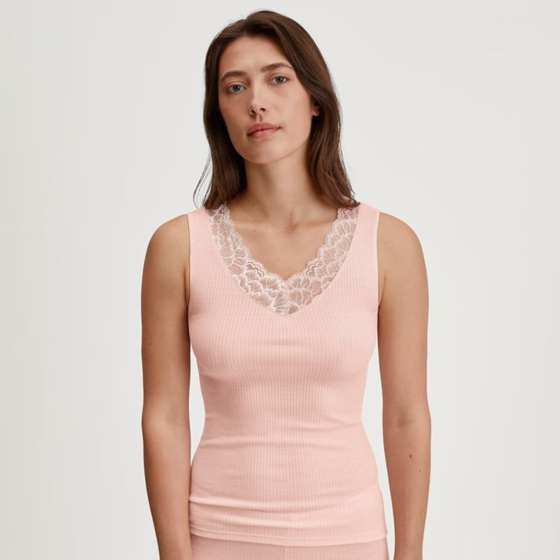 Calida Silky Wool Joy Blondesinglet Pearl Blush