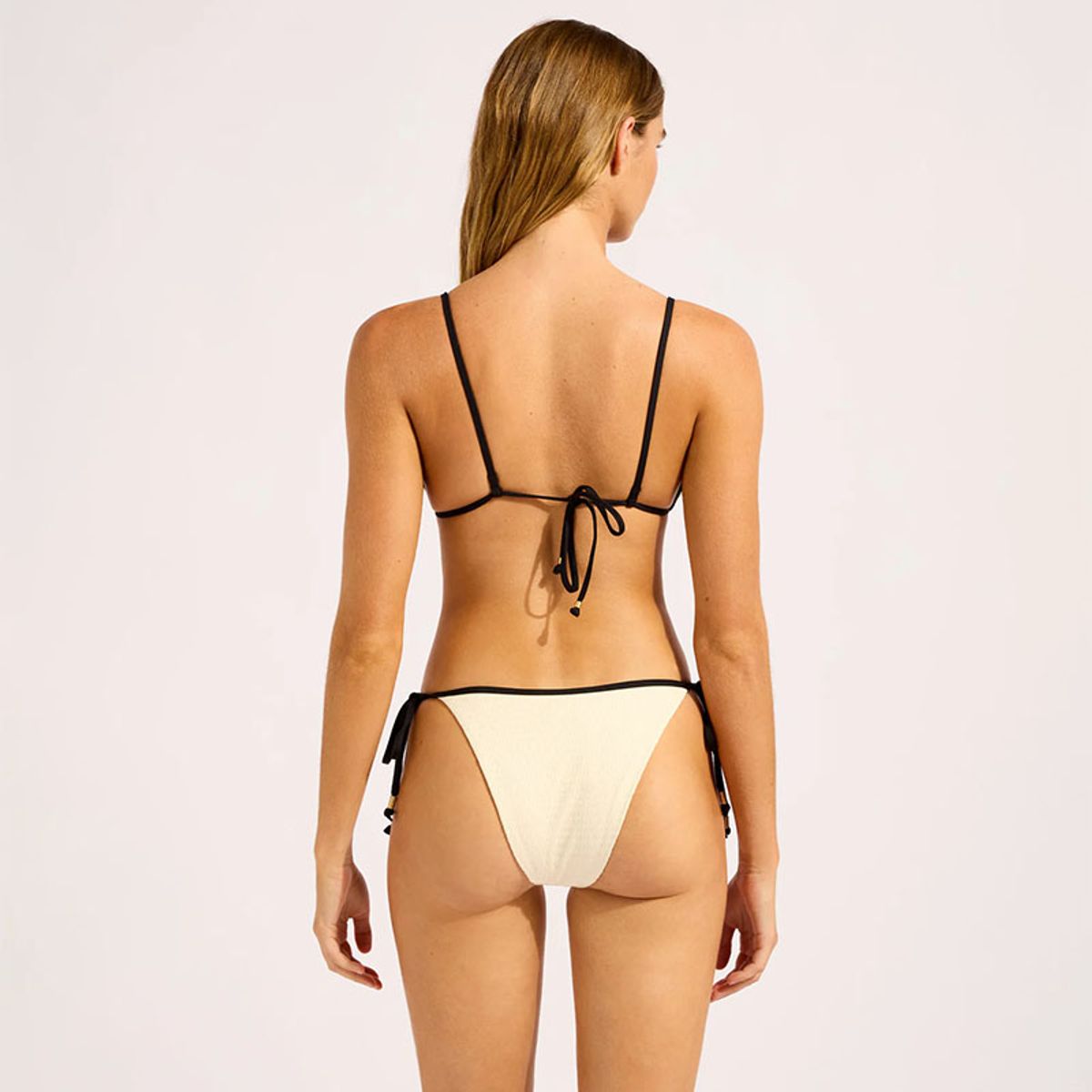 Seafolly Beach Bound Trekantbikini Ecru