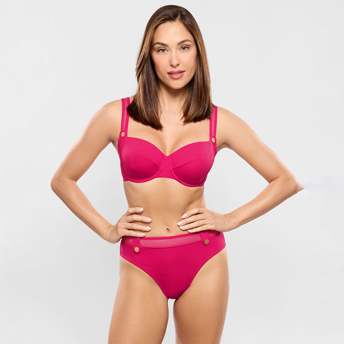Empreinte Palace Balconette Bikinitopp Rosa