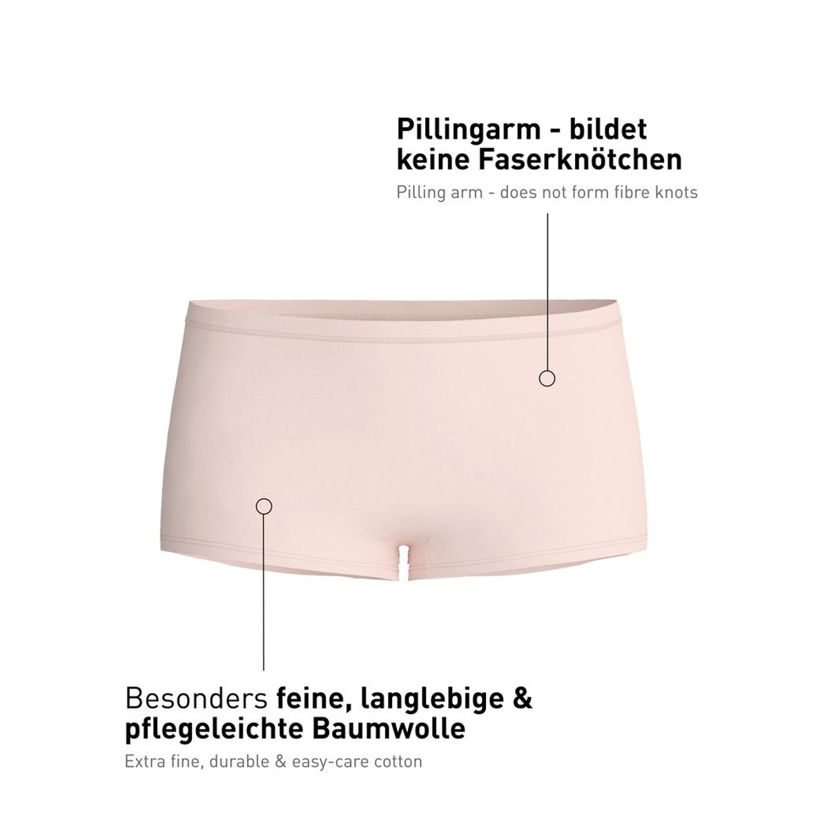 Calida Natural Comfort Shorty - Creole Pink