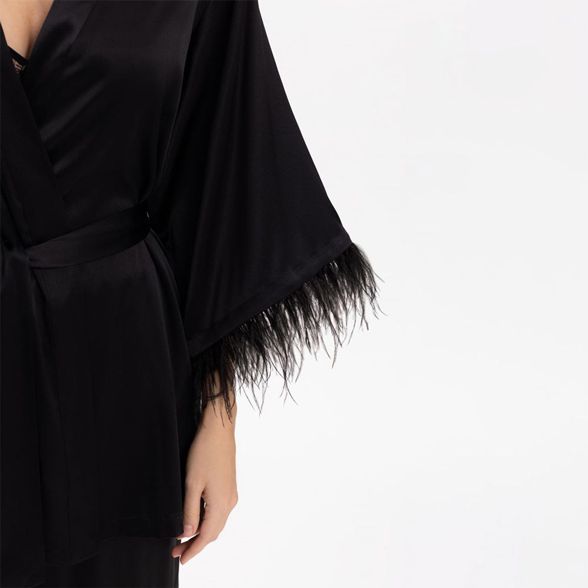 Marc & André Tenderly Yours Silke Kimono Sort