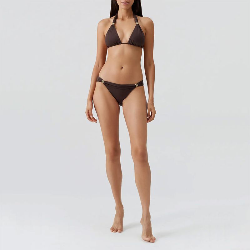 Melissa Odabash Grenada Bikini Bottom Brown