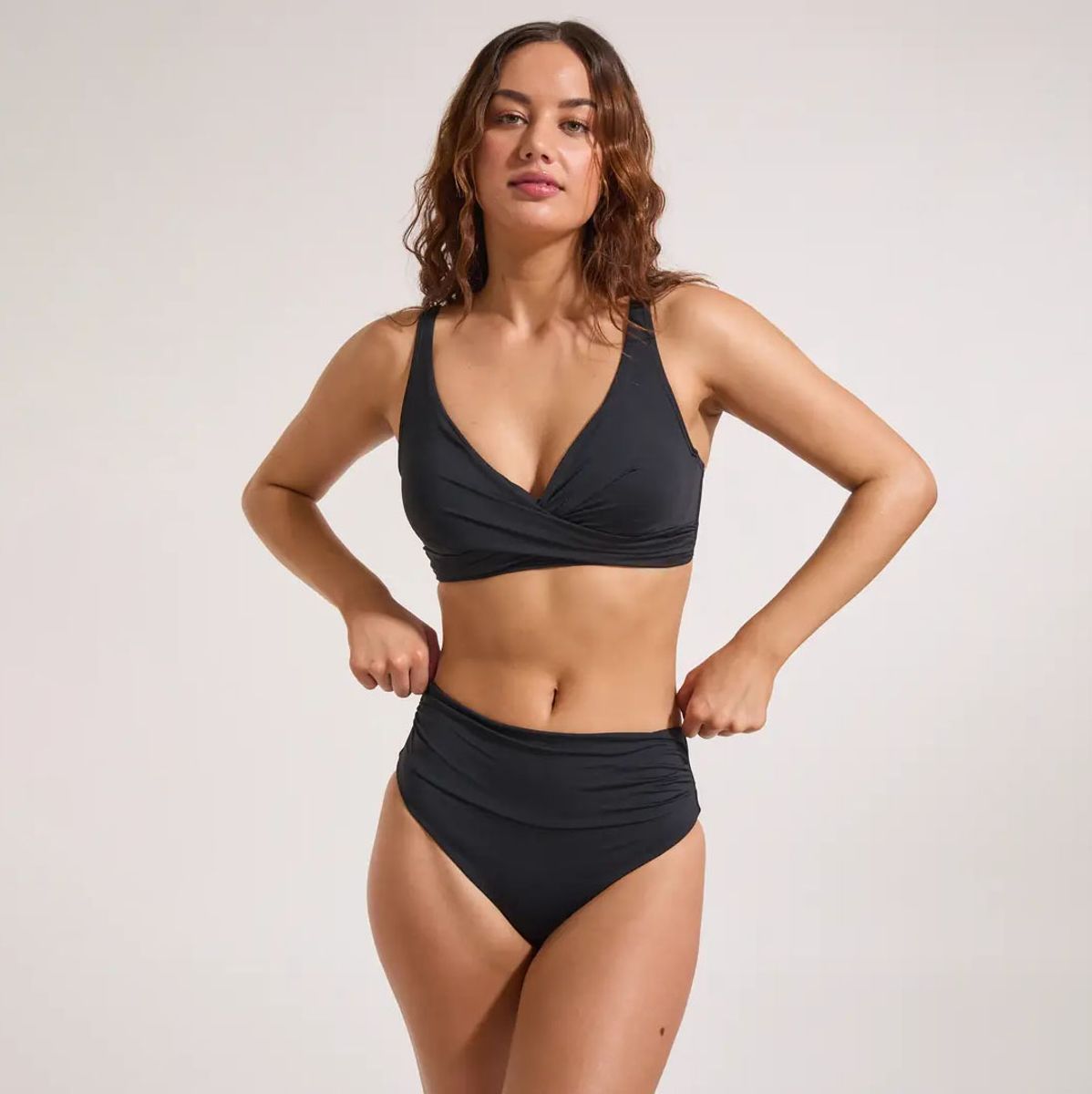 Moontide High Ruched Bikini Pant
