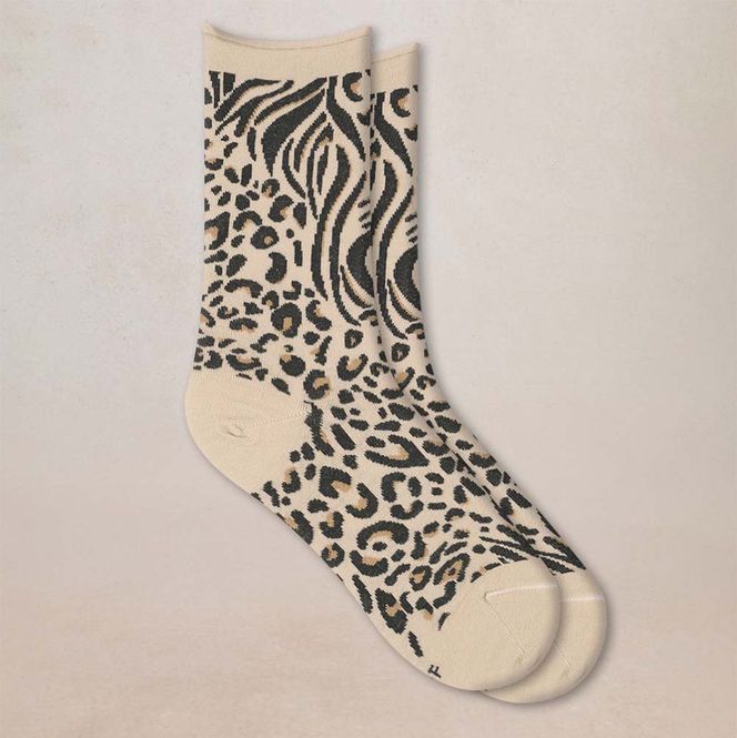 Hovedbilde Bleuforet Leopard Wool Socks