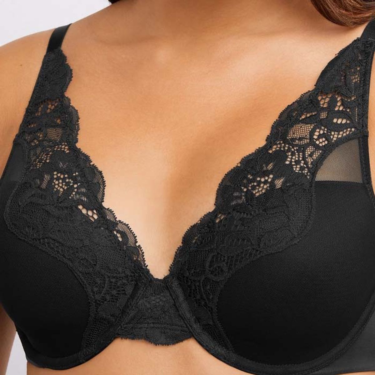 Bali Smooth Comfort Stretch Lace Underwire Bh