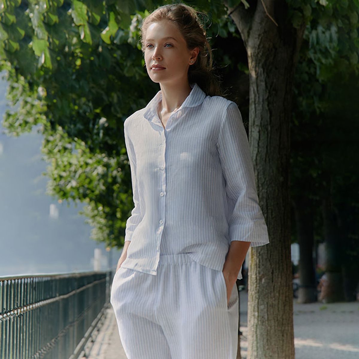 Yellamaris Linen Bluse