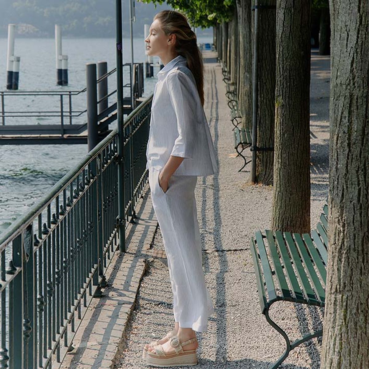 Yellamaris Linen Bluse