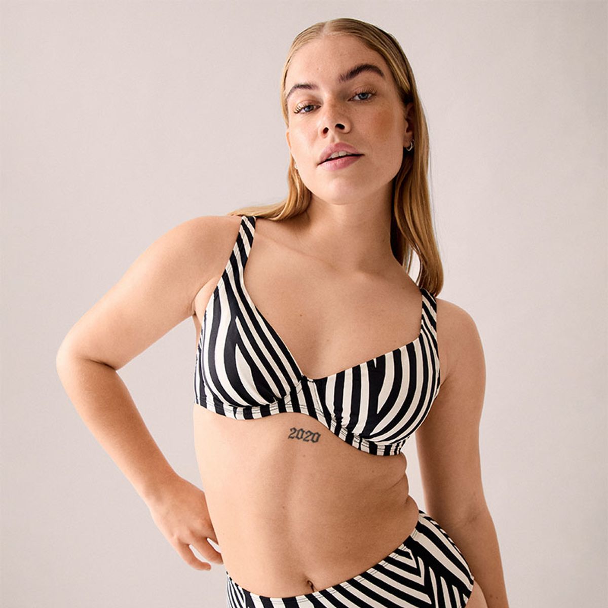 Naturana Zebra Bikinitopp